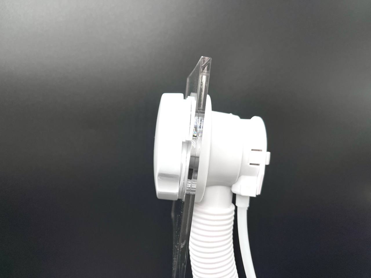 Слив перелив п/автомат Vega V55R 60см WHITE глянец  эко