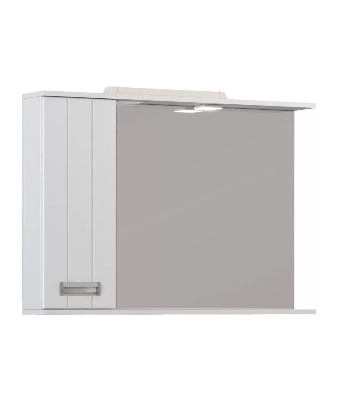 Зеркало с шкафчиком Vigo Diana 100 L подсветка, белый