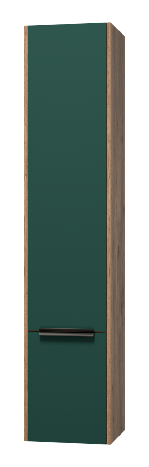 Пенал Brevita Greenwood 35 подвесной, L, зеленый/дуб галифакс олово