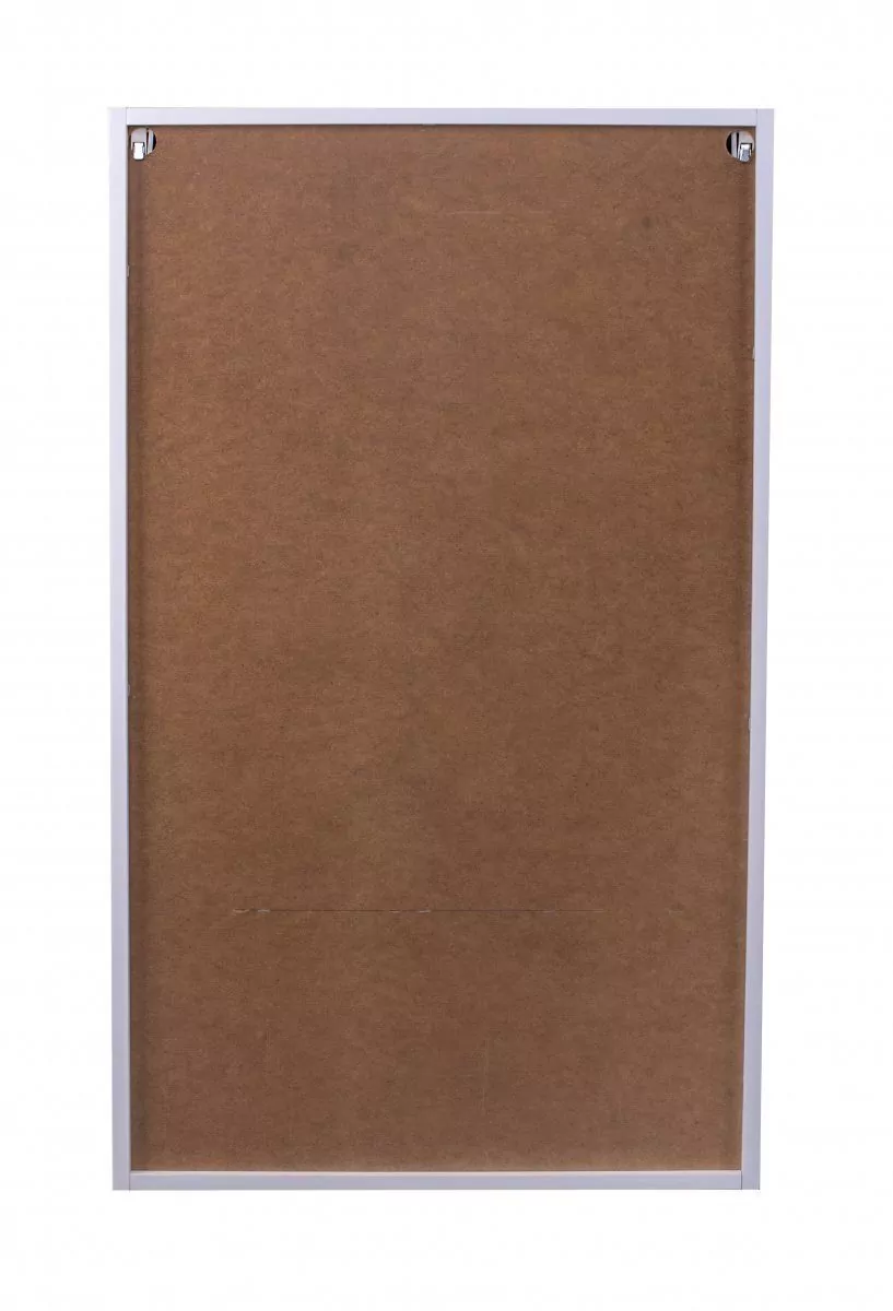 Шкаф навесной Style Line Атлантика 60х100 с ящиком, антискрейч, белый матовый