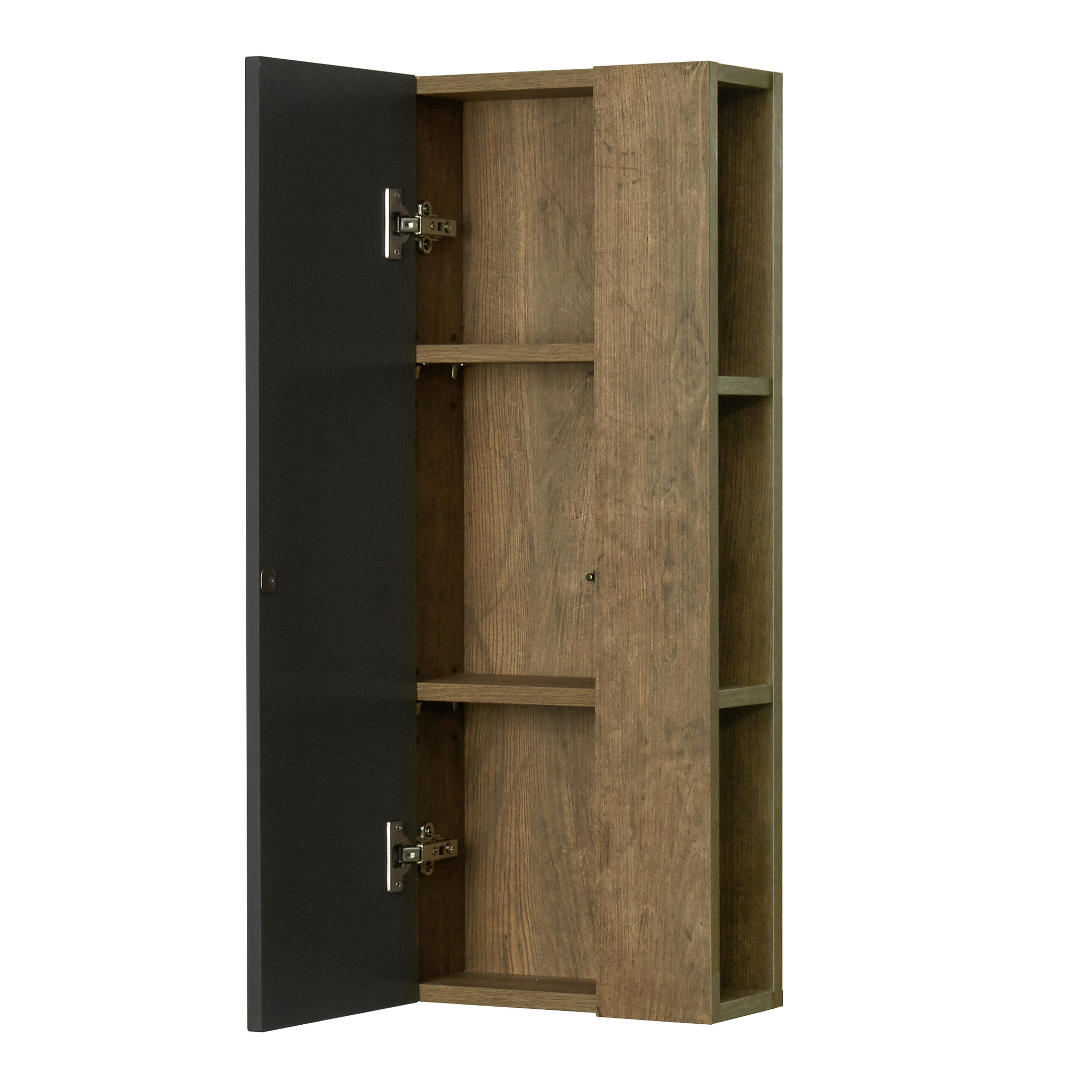 Пенал Aquaton Терра 35 подвесной, дуб кантри, антрацит