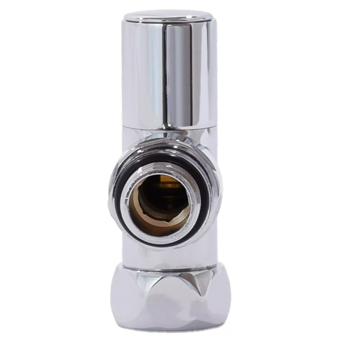 Вентиль запорный угловой Laris г/ш 3/4х1/2 хром ZZ-4701 2 шт.