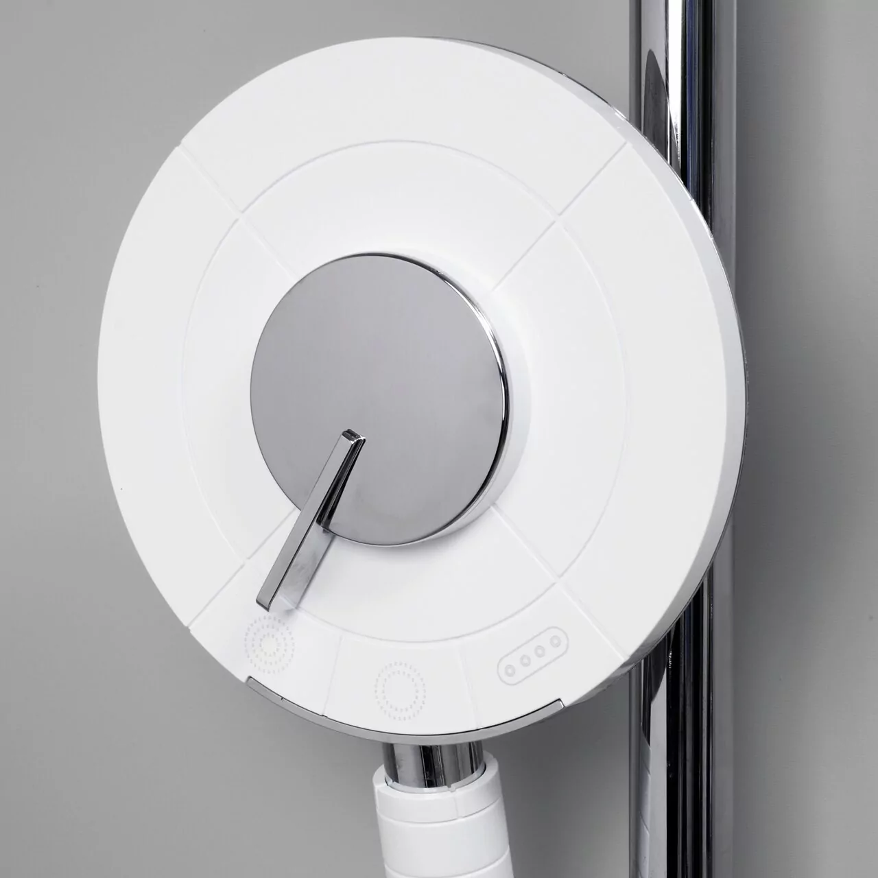 Штанга для душа WasserKraft A044 с лейкой и шлангом, хром