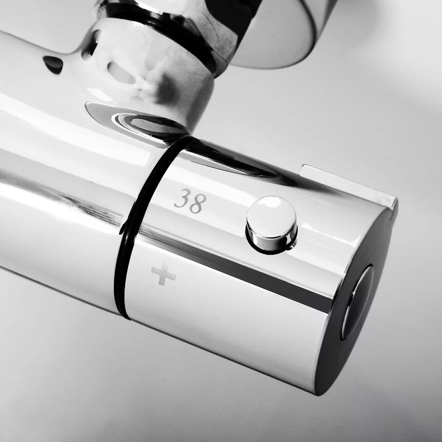 Смеситель для ванны WasserKraft Berkel 4822L Thermo хром