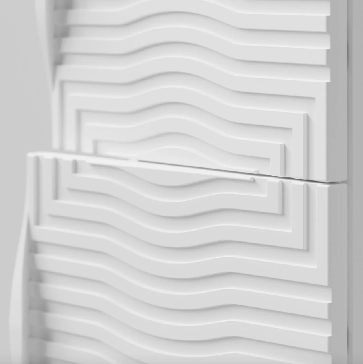 Пенал Vod-ok Elite Эйфория 35 L/R подвесной, F5 волна линии, белый + 7 цветов от магазина Vanna-Vanna.ru!