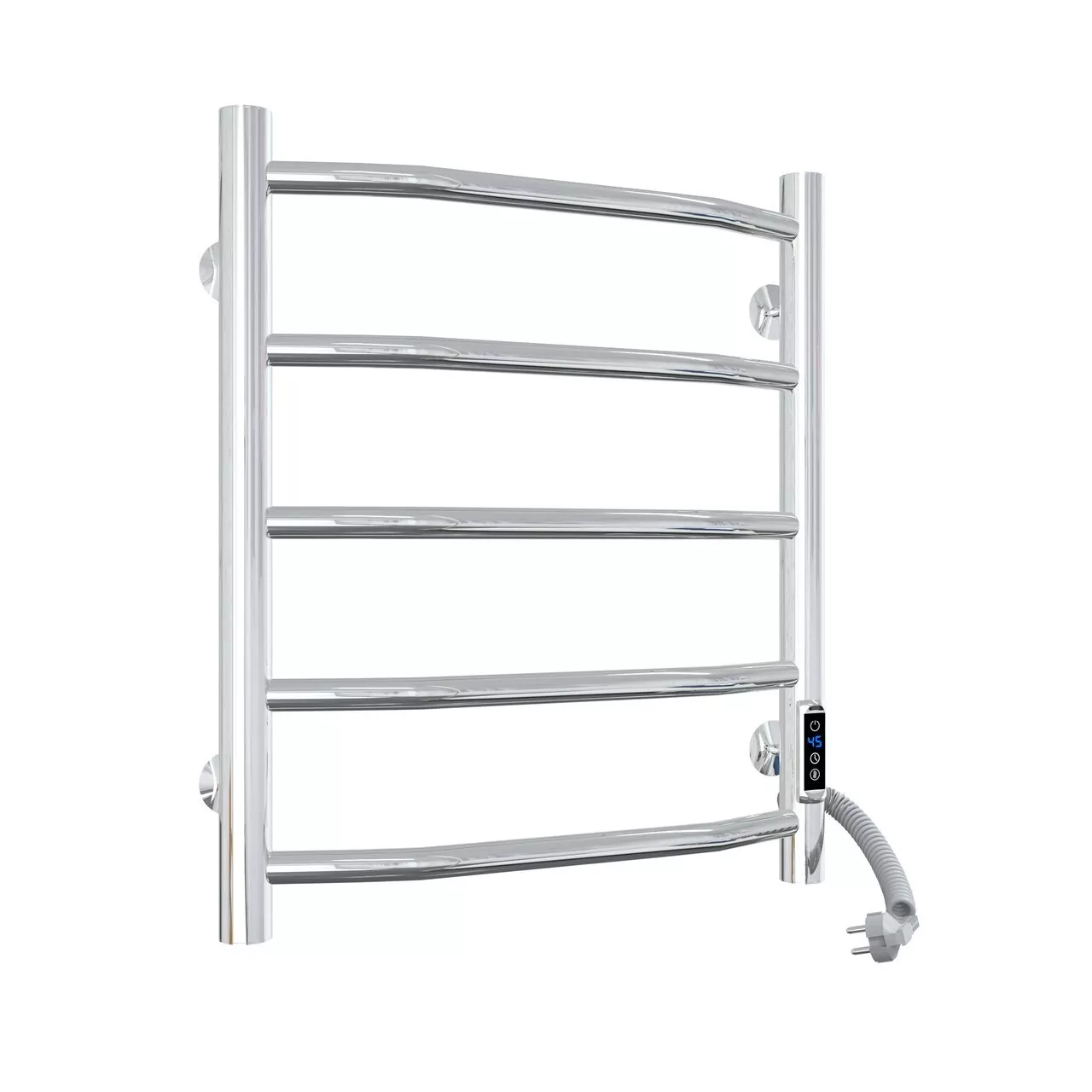 Полотенцесушитель электрический Laris Виктория П5 400х500 с терморегулятором, правый, хром