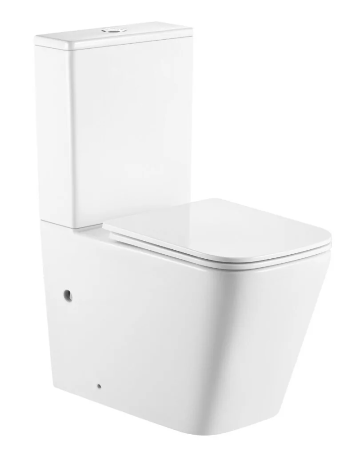 Унитаз Iberica Blanca Toledo Alto IB.TLA.121.1B1 напольный, безободковый, белый