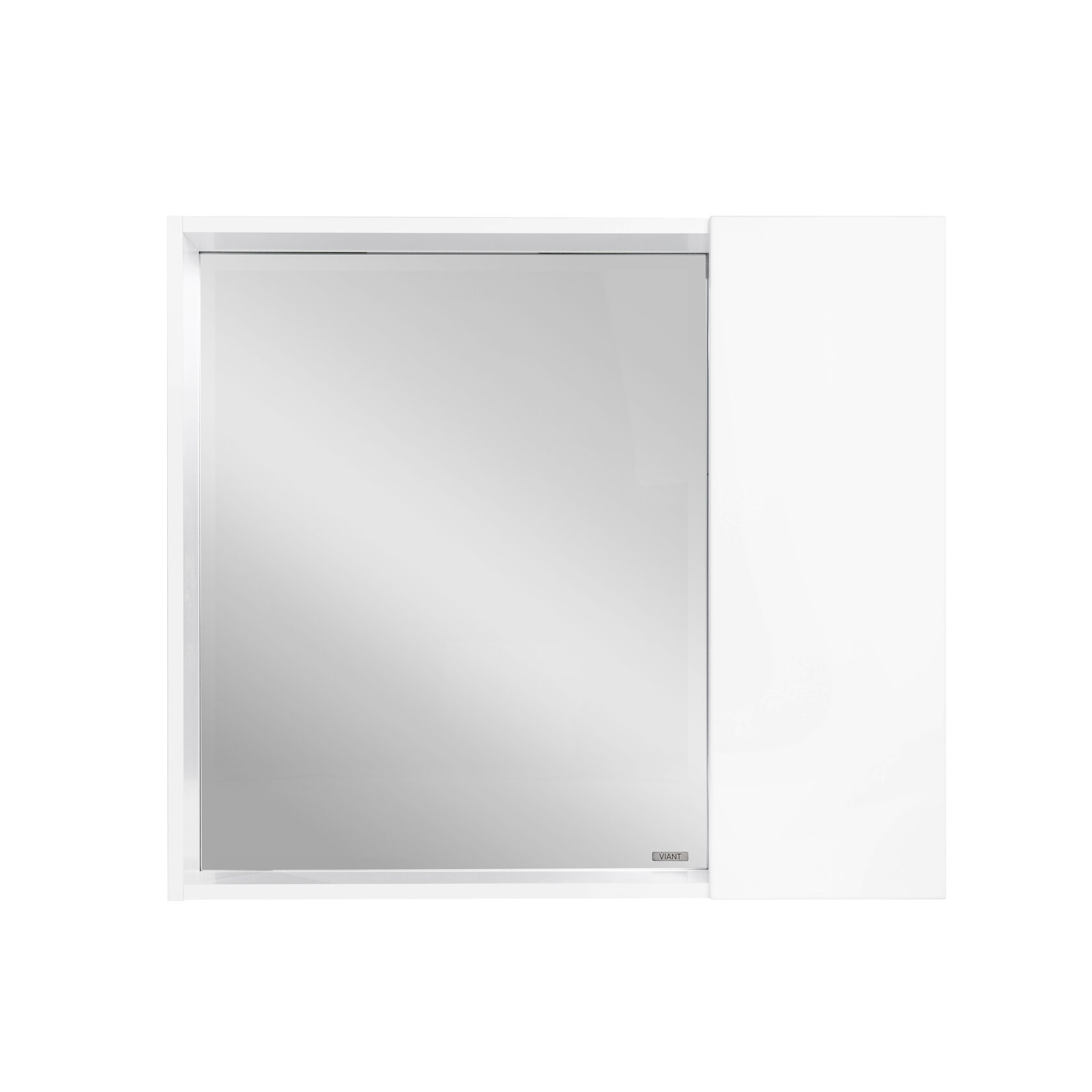 Зеркало-шкаф Viant Берлин 80 L/R универсальное, белый