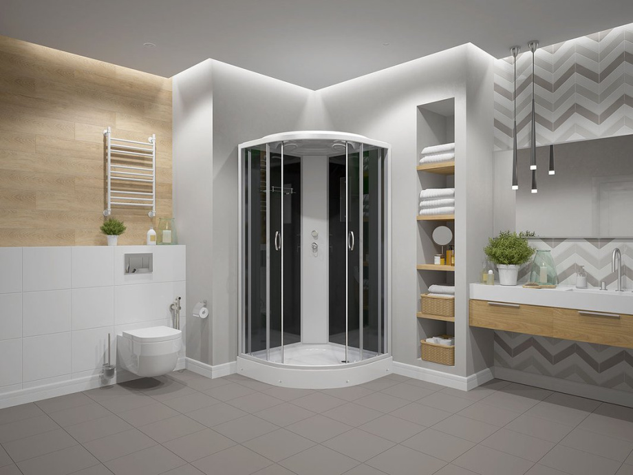 Душевая кабина Erlit ER3510P-C2-RUS 100х100