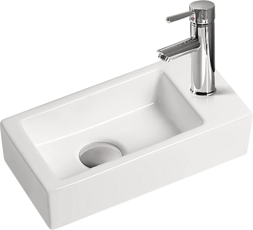 Раковина SantiLine SL-2010L накладная, белый