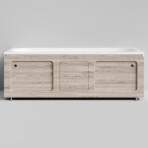 Экран под ванну Vod-ok Хит 170 раздвижной Дубослив ореховый светлый