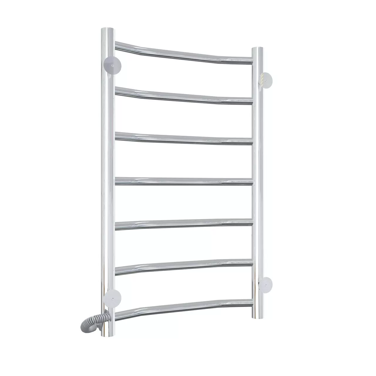 Полотенцесушитель электрический Laris Виктория П7 400х700 с терморегулятором, правый, хром