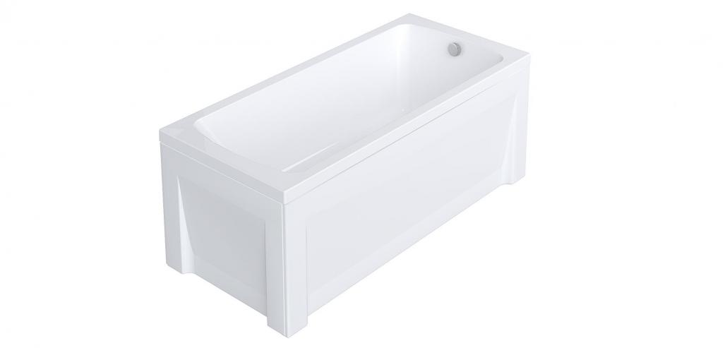 Комплект (4в1) Акриловая ванна TIMO RITTA16570 1650*700*580+Каркас+Слив-перелив+Фронтальная панель