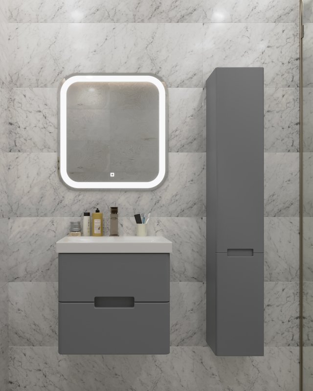 Пенал подвесной SanStar Noche графит