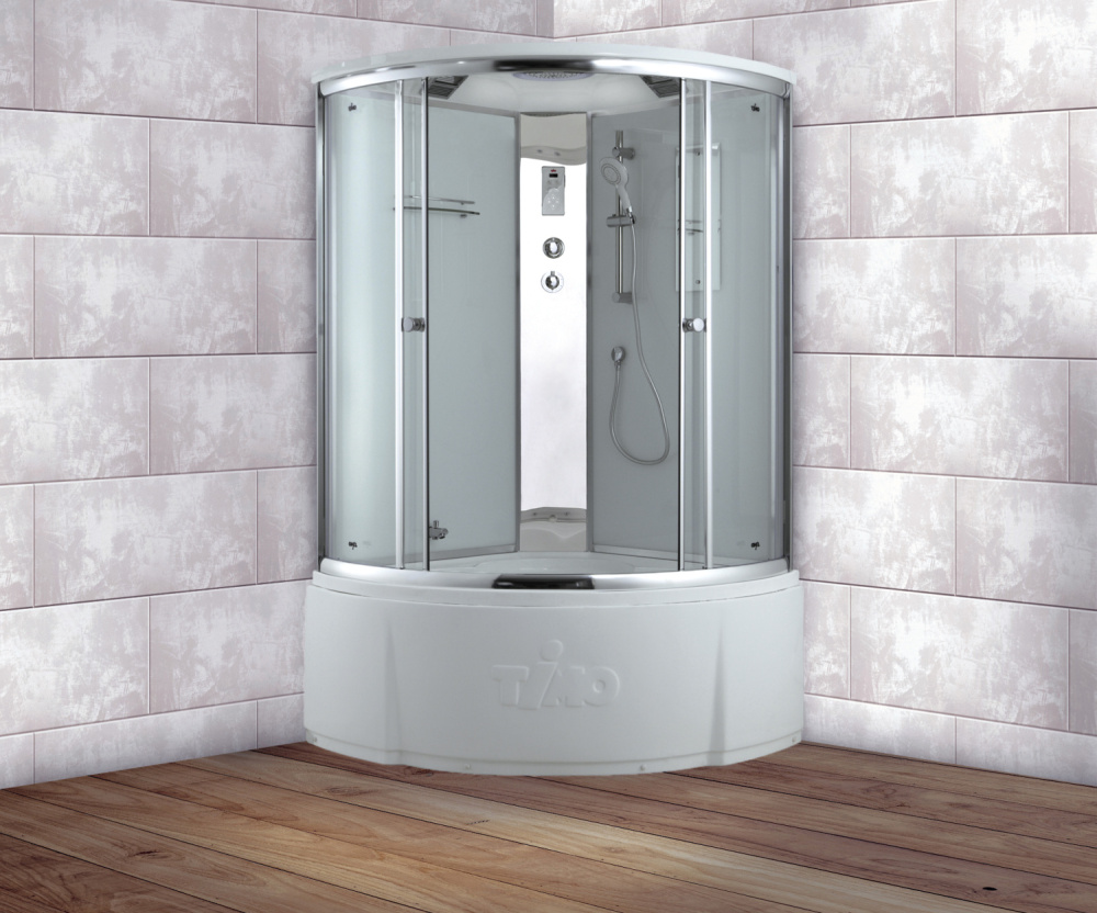 Душевая кабина Timo Comfort Т-8835 Fabric Glass 135*135*230+турецкая баня хамам от магазина Vanna-Vanna.ru!