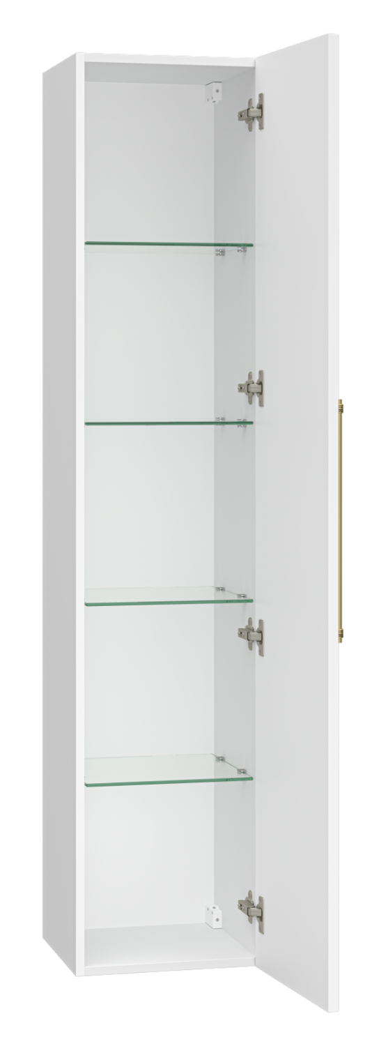 Пенал Brevita Alicante 35 подвесной, L/R, белый