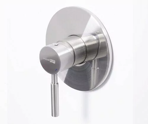 Смеситель с гигиеническим душем WasserKRAFT A04200 WHITE матовый хром