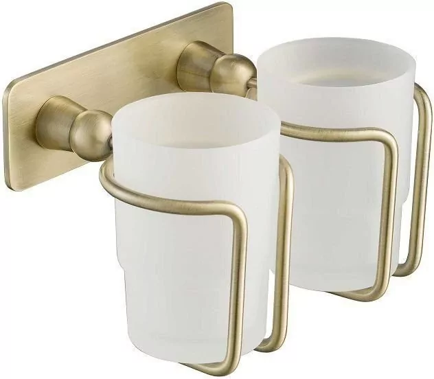 Стакан для щеток двойной Timo Nelson 160032/02 antique Антик