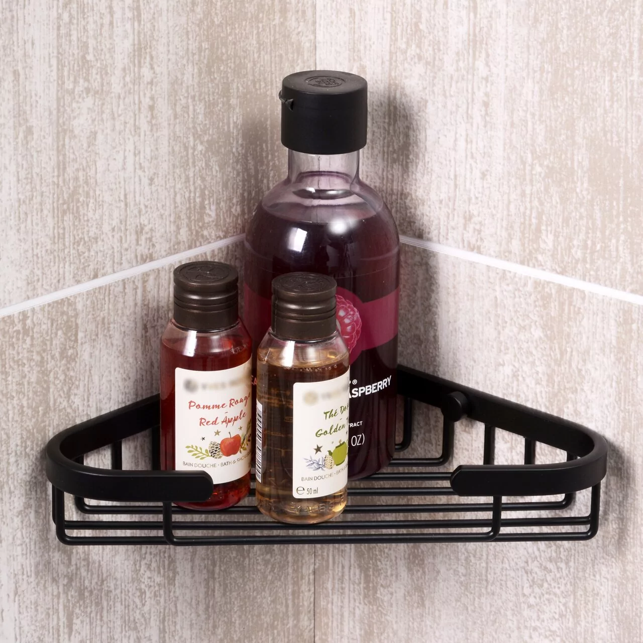 Полка WasserKraft K-733 Black черный Soft-touch