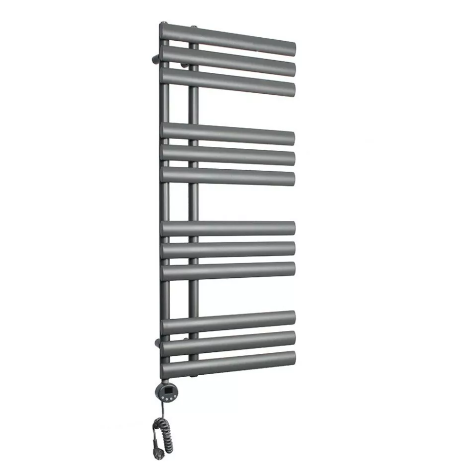 Полотенцесушитель электрический Domoterm Гамма П12 500х1130 EL левый, графит