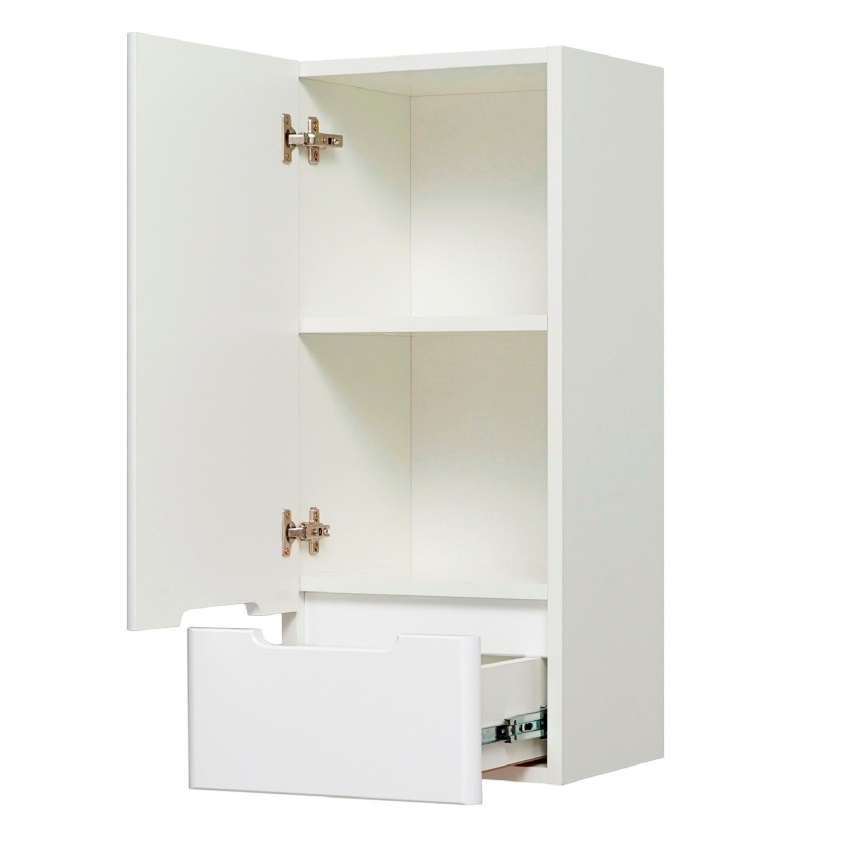 Шкаф навесной Runo Парма 40 L, белый Шкаф навесной Runo Парма 40 L, белый