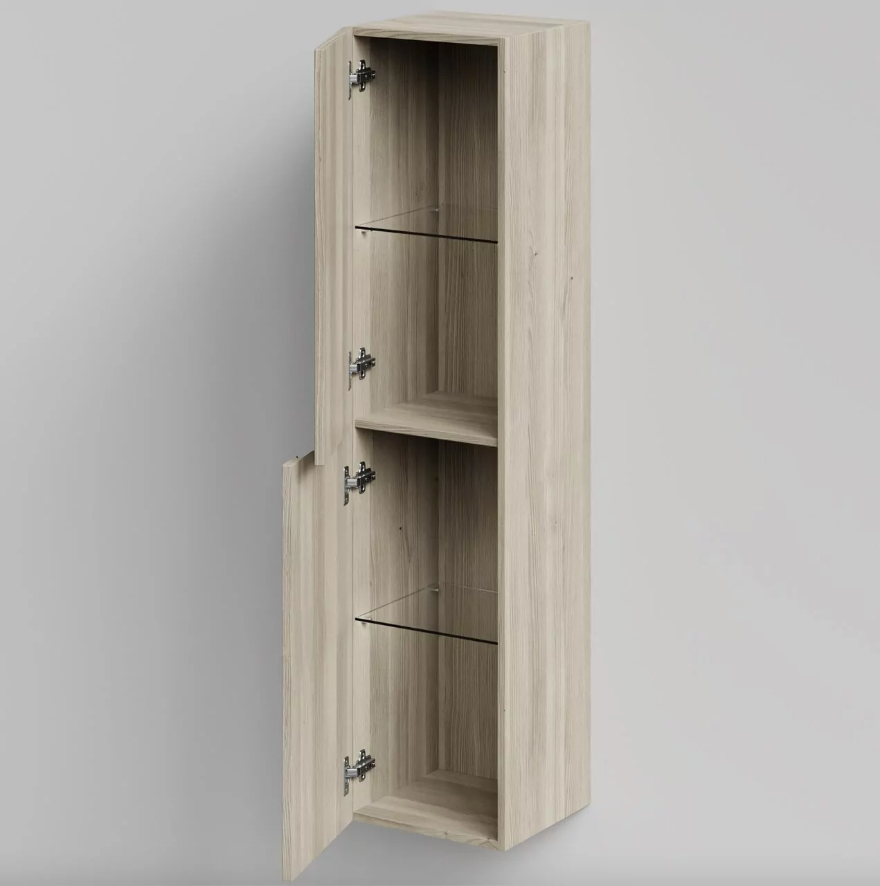 Пенал Vod-ok Элато 35 L/R подвесной, дуб + 6 цветов