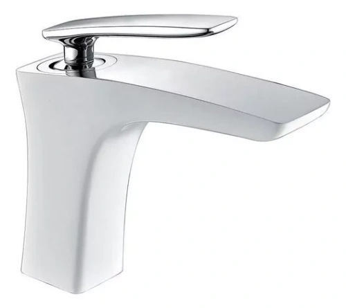 Смеситель для раковины Timo Helmi 4061/00-16F хром/белый от магазина Vanna-Vanna.ru!