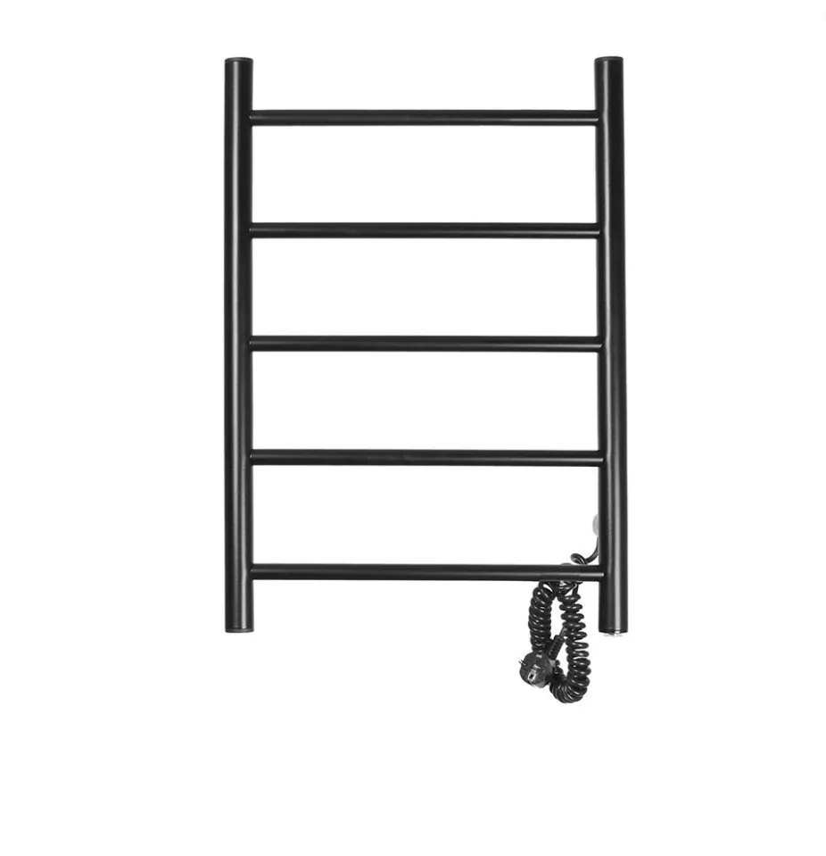 Полотенцесушитель электрический Domoterm Классик DMT 109-5 40х60 EK R правый, черный матовый