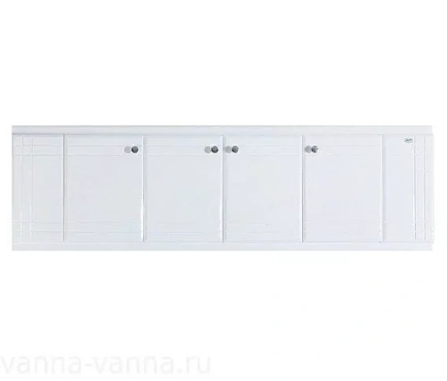 Экран под ванну Bellezza 170 распашной белый