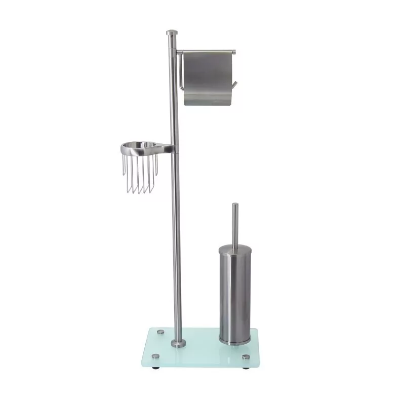 Стойка для туалета WasserKraft K-1264NICKEL никель