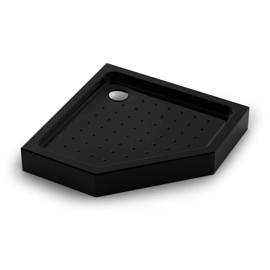 Поддон для душа Veconi TZ53B-100-C5 100х100 пятиугольный, акриловый, черный Поддон для душа Veconi TZ53B-100-C5 100х100 пятиугольный, акриловый, черный