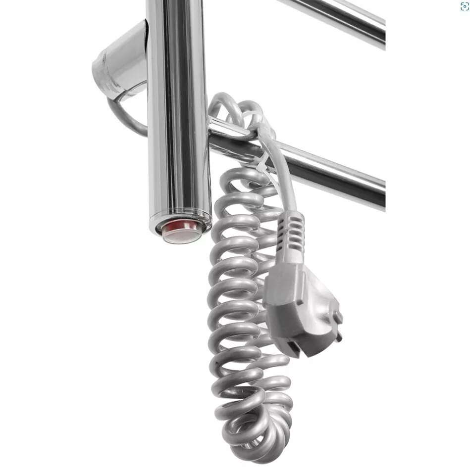 Полотенцесушитель электрический Domoterm Аврора 109-6 50х71 EK L левый, хром