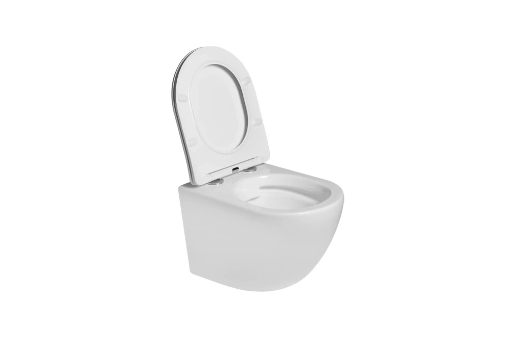 Унитаз SantiLine SL-5005 подвесной, с микролифтом, белый от магазина Vanna-Vanna.ru!