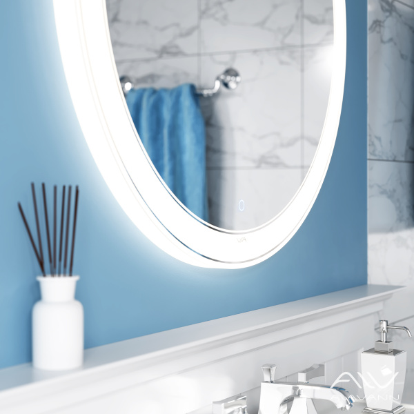 Зеркало Alavann Solis 60 свет, антизапотевание, сенсор