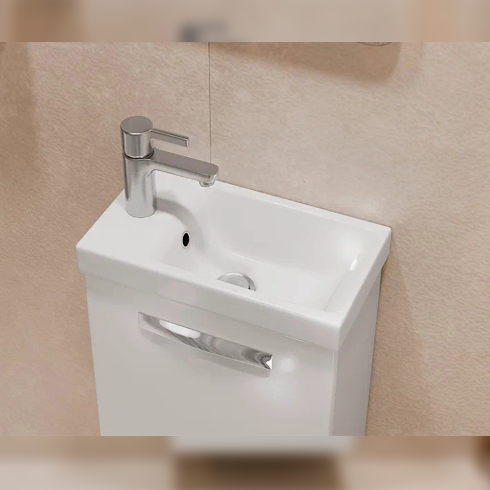 Тумба с раковиной подвесная Velvex Estea tp.EST.MOD.40.1D, 40 см