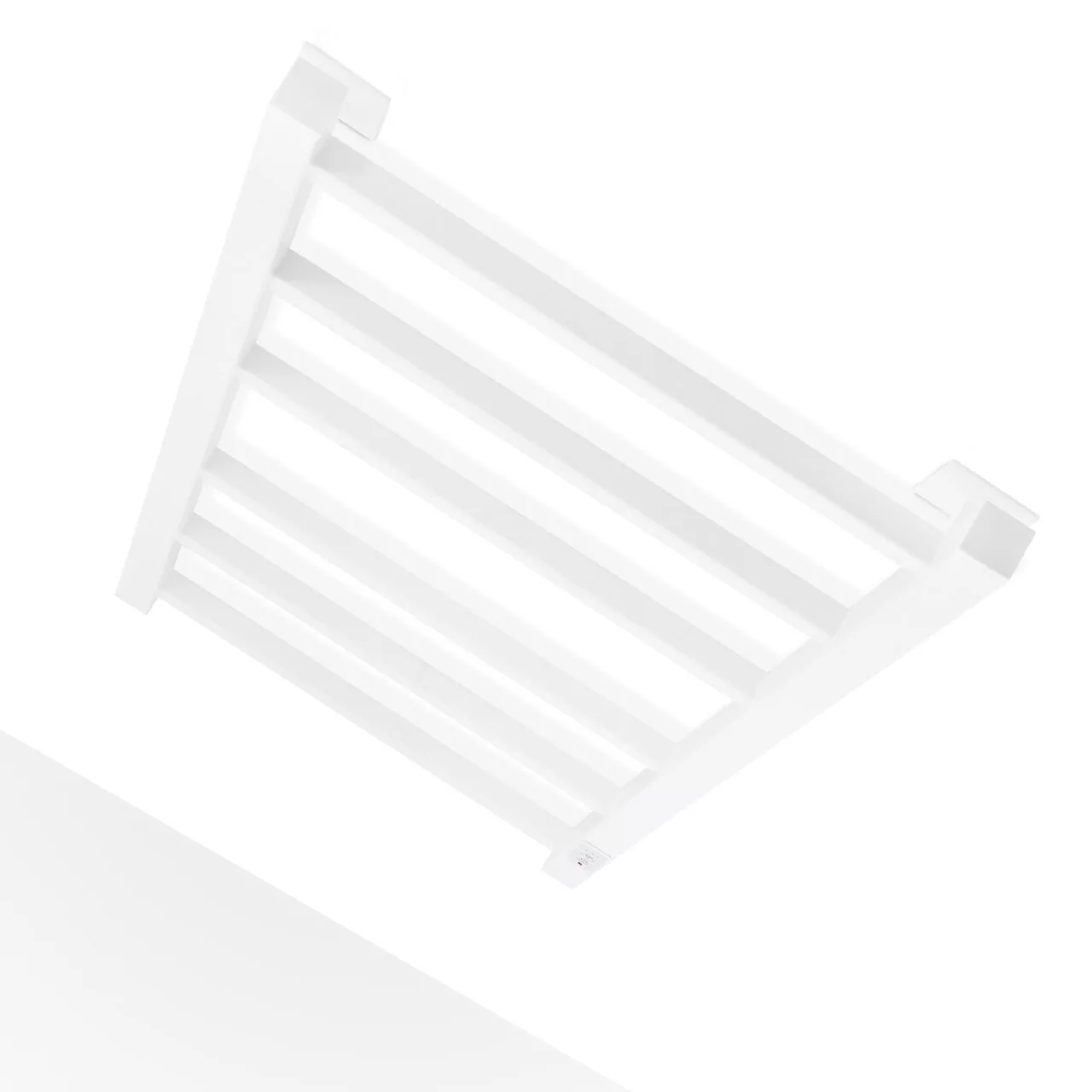 Полотенцесушитель электрический Energy Cube 900х400 с таймером, белый матовый