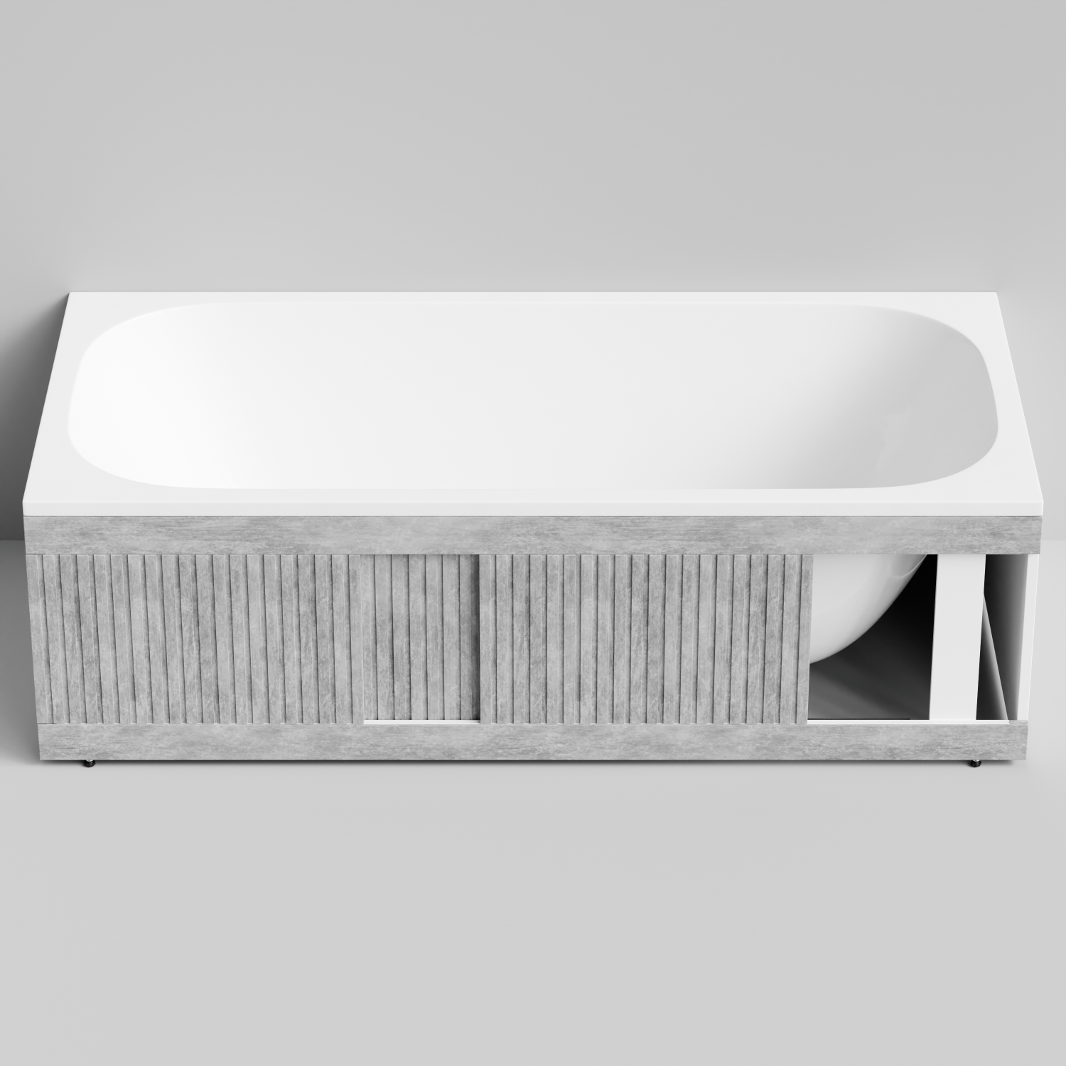 Экран под ванну Vod-ok Тач 180 раздвижной Горный камень