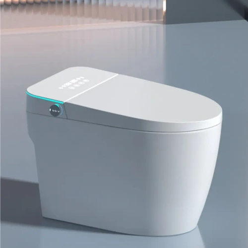 Унитаз Ceruttispa CHIARA Smart CT11167 с дистанционным управлением (680x400x470), напольный, белый от магазина Vanna-Vanna.ru!
