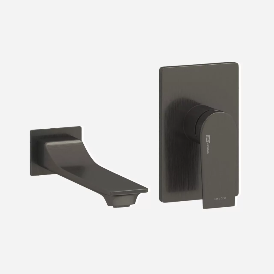 Смеситель для раковины WasserKraft Wiese A84563 оружейная сталь