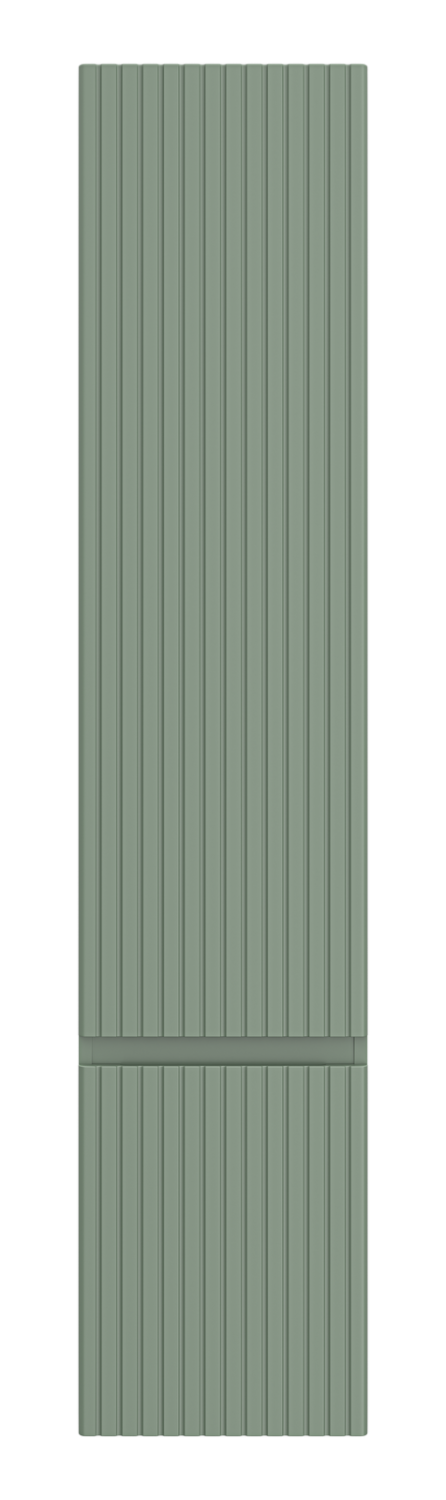 Пенал Brevita Victory 35 напольный/подвесной, L, зеленый