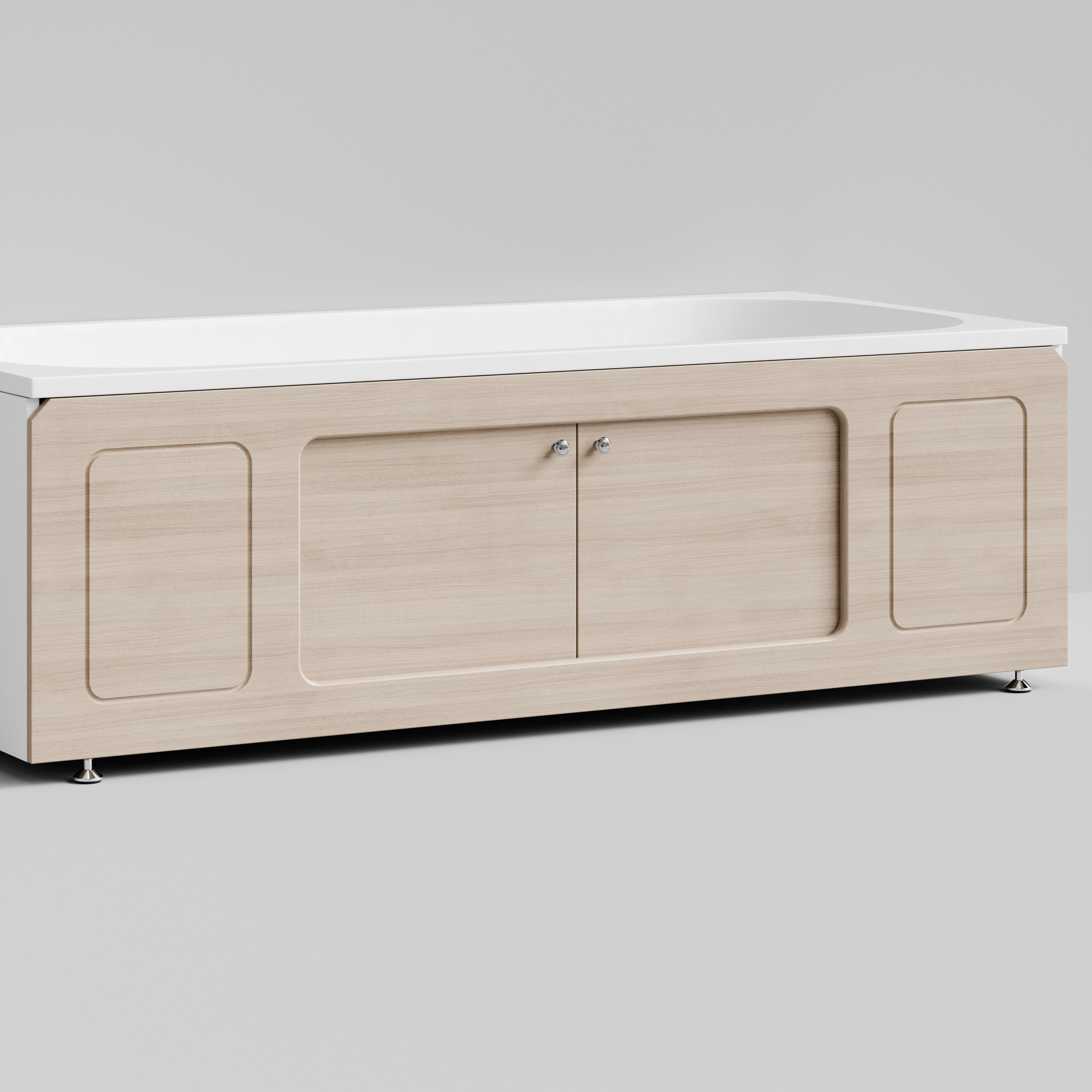 Экран под ванну Vod-ok Лидер 180 раздвижной дуб