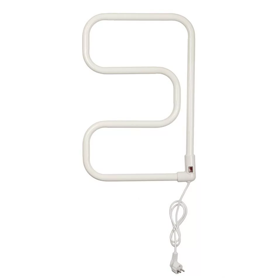 Полотенцесушитель электрический Domoterm 104-25 40х60 R правый, белый