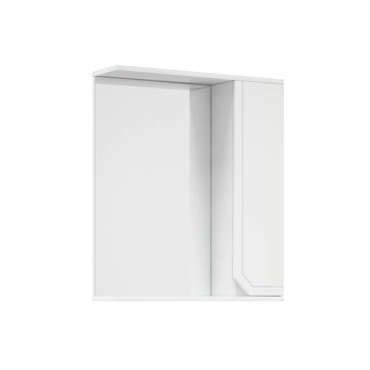 Зеркало-шкаф Corozo Сириус 65 R белый