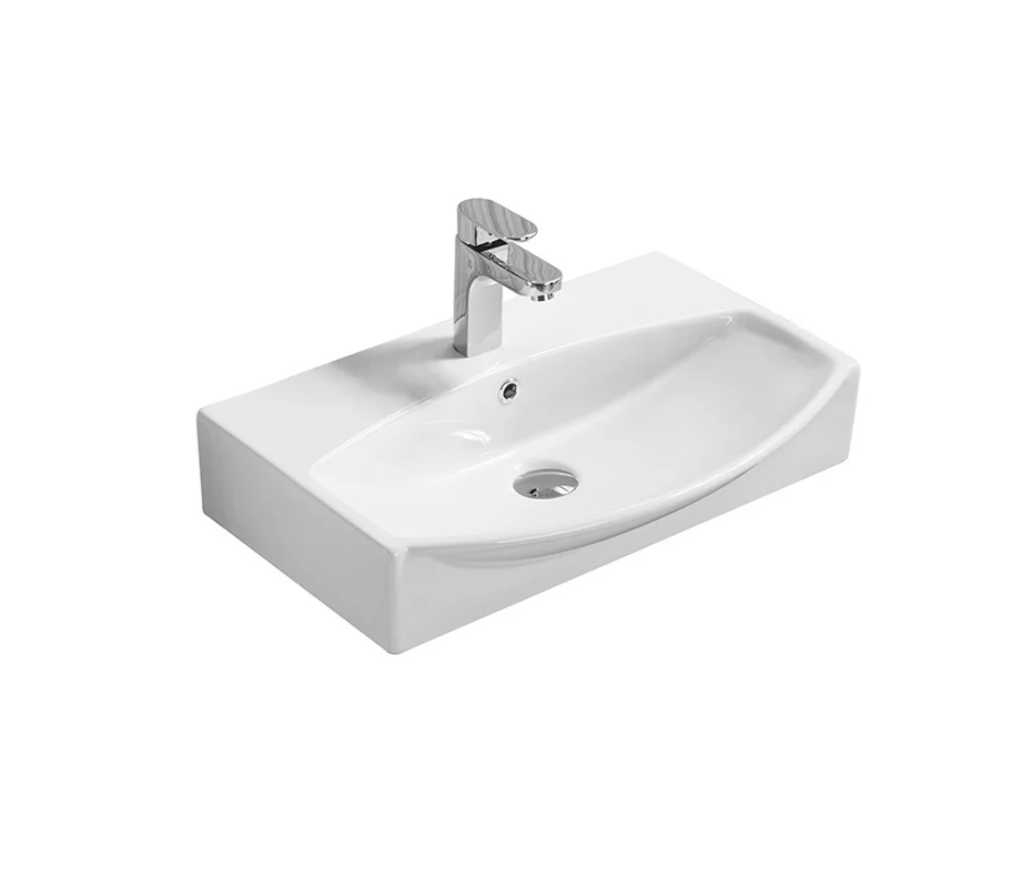 Раковина SantiLine SL-2025 накладная, белая