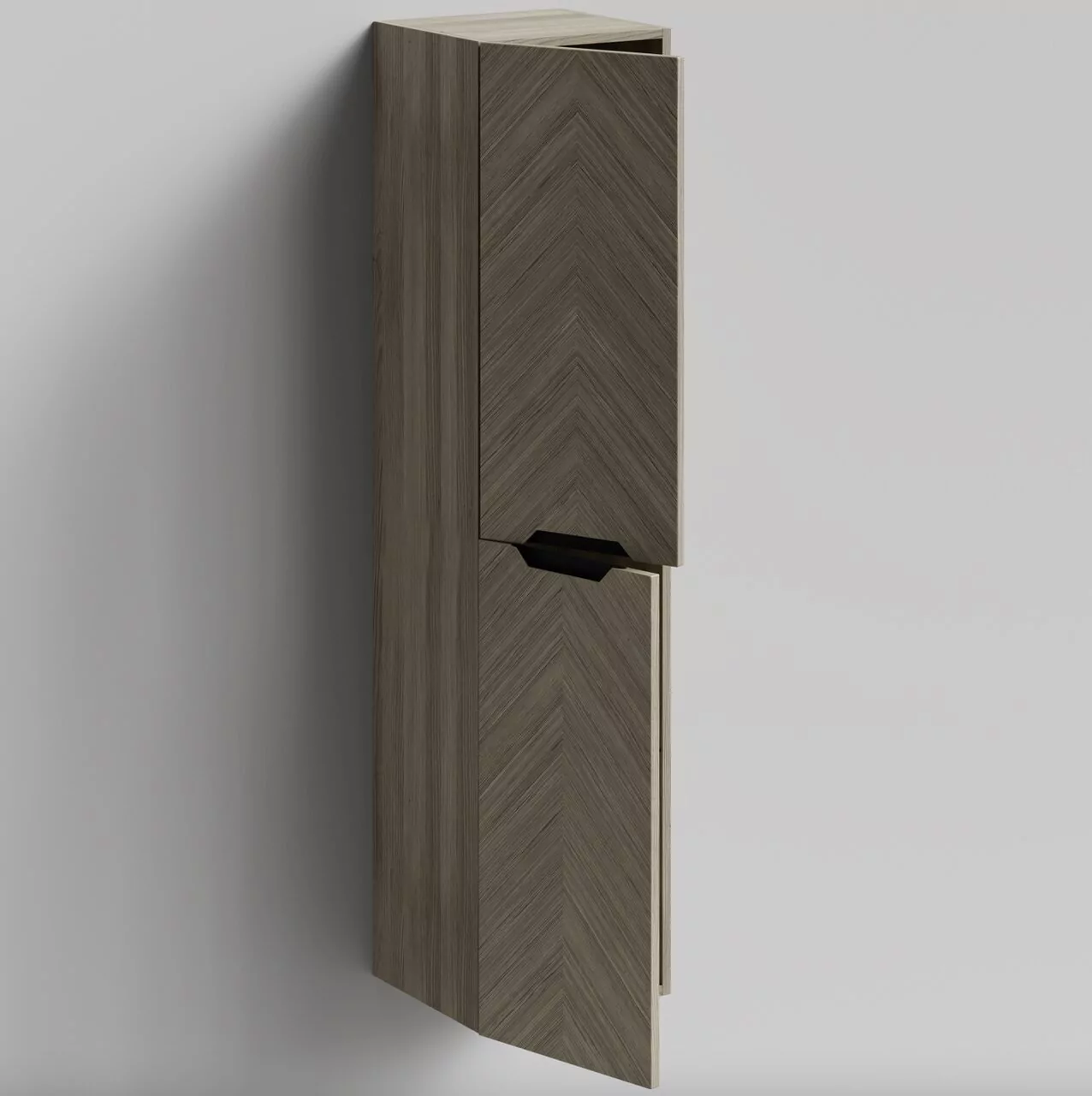 Пенал Vod-ok Элато 35 L/R подвесной, дуб + 6 цветов