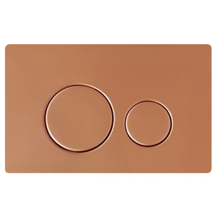 Кнопка смыва Stella Polar KN9900030 круглая, розовое золото