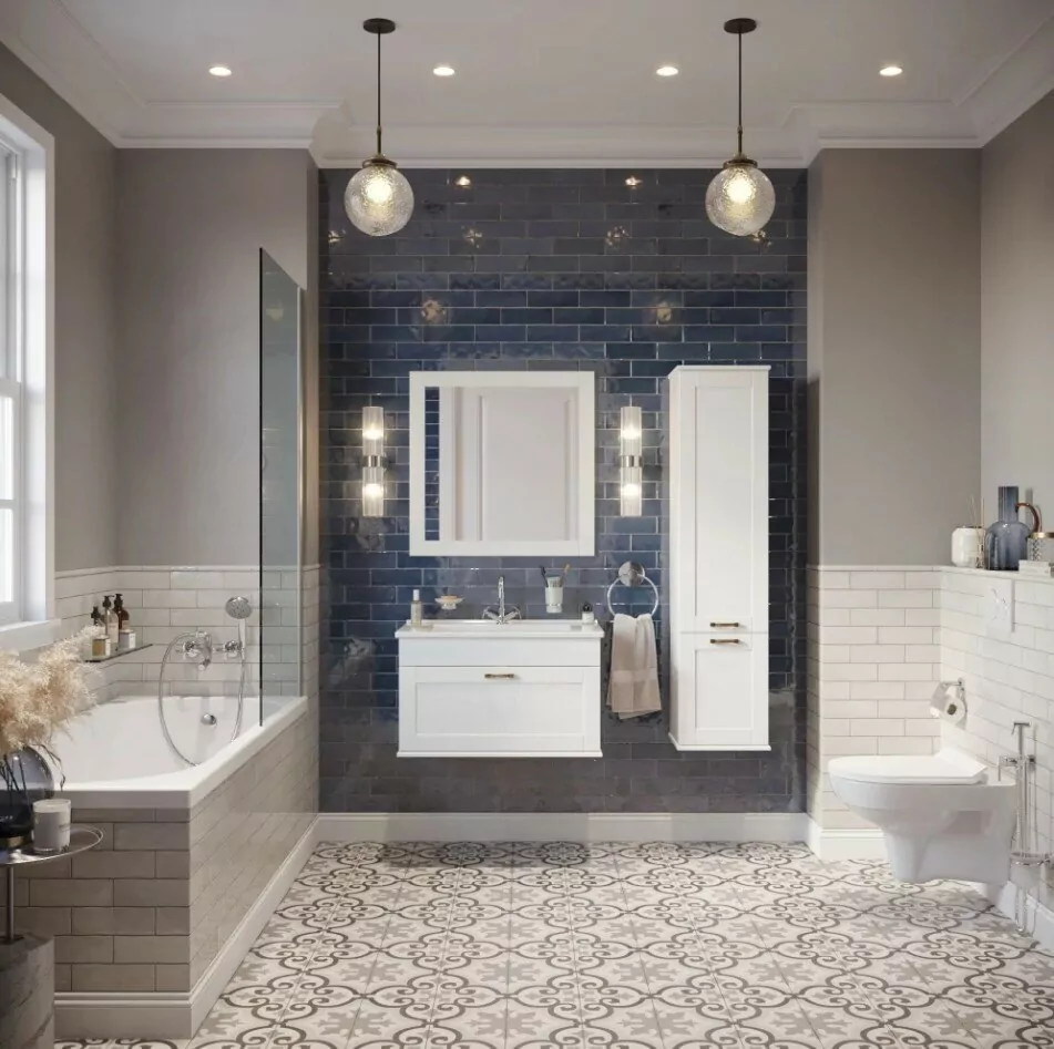 Пенал Sanflor Ванесса 35 R подвесной, белый