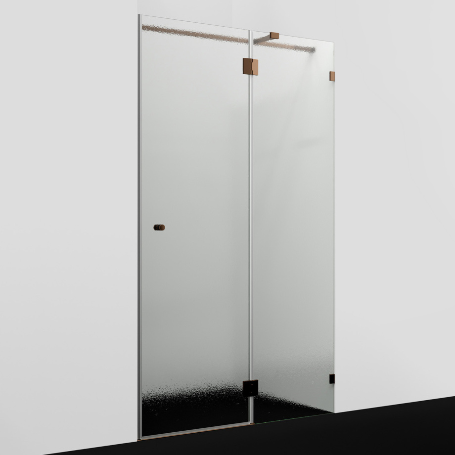 Душевая дверь WasserKRAFT Paar 88H05R-TXG текстурное стекло, правая ориентация