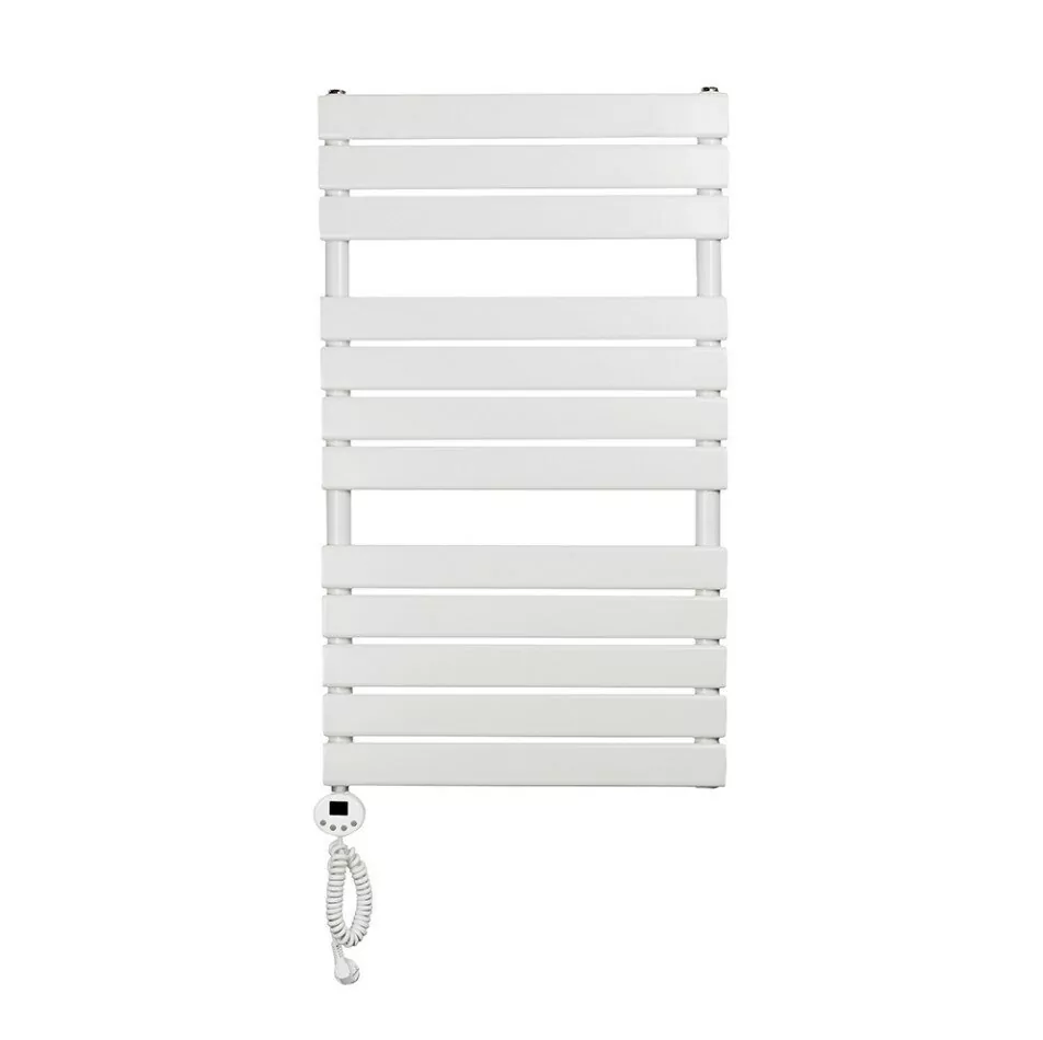 Полотенцесушитель электрический Domoterm Вита П12 500х952 EL левый, белый матовый