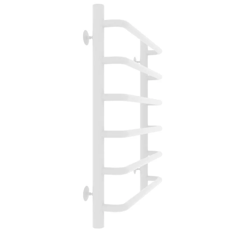 Полотенцесушитель водяной Laris Стандарт П6 500х600 белый матовый